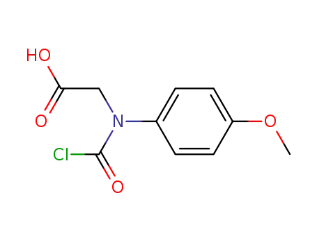 <i>N</i>-chlorocarbonyl-<i>N</i>-(4-methoxy-phenyl)-glycine