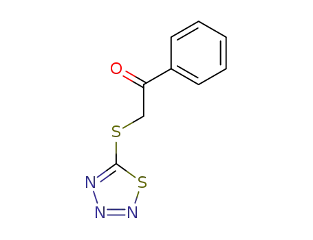 1-phenyl-2-[1,2,3,4]thiatriazol-5-ylsulfanyl-ethanone