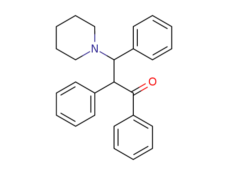 1,2,3-triphenyl-3-piperidin-1-yl-propan-1-one