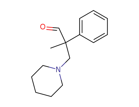 2-methyl-2-phenyl-3-piperidin-1-yl-propionaldehyde