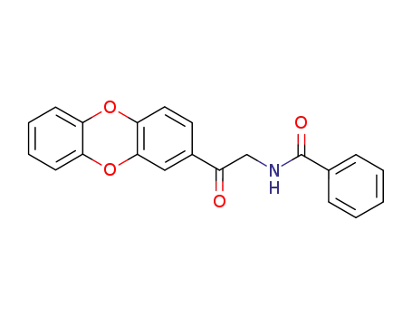 2-benzoylamino-1-dibenzo[1,4]dioxin-2-yl-ethanone