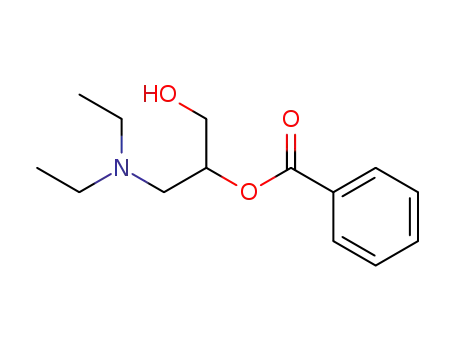 2-benzoyloxy-3-diethylamino-propan-1-ol