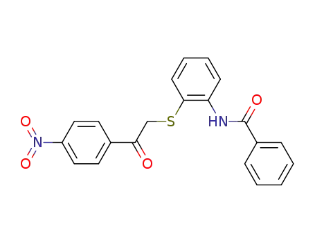 benzoic acid-[2-(4-nitro-phenacylmercapto)-anilide]