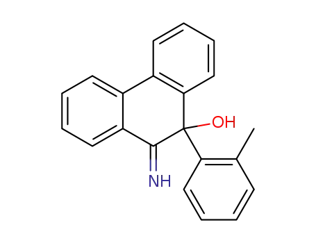 10-hydroxy-10-<i>o</i>-tolyl-10<i>H</i>-phenanthren-9-one-imine