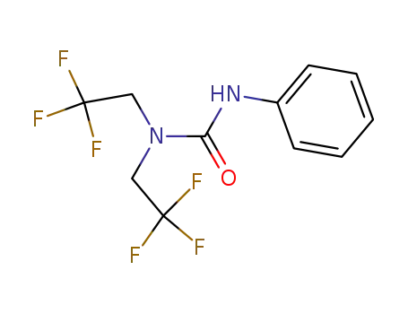 <i>N'</i>-phenyl-<i>N</i>,<i>N</i>-bis-(2,2,2-trifluoro-ethyl)-urea