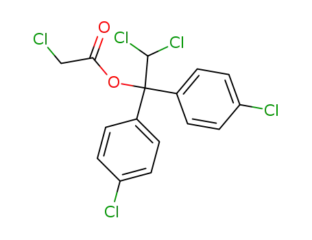2,2-dichloro-1-chloroacetoxy-1,1-bis-(4-chloro-phenyl)-ethane