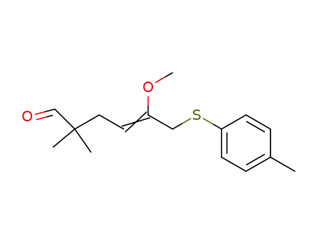 2,2-dimethyl-5-methoxy-6-p-tolylhex-4-en-1-one