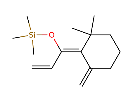 Silane,
[[1-(2,2-dimethyl-6-methylenecyclohexylidene)-2-propenyl]oxy]trimethyl-,
(E)-