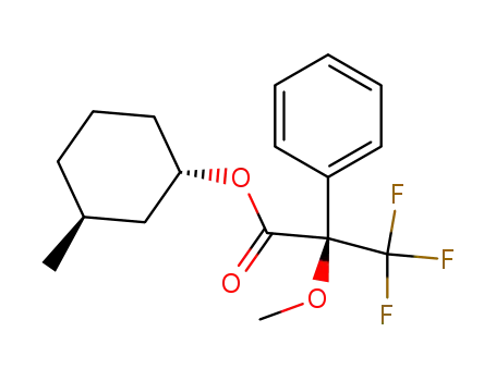 (R)-3,3,3-Trifluoro-2-methoxy-2-phenyl-propionic acid (1S,3S)-3-methyl-cyclohexyl ester