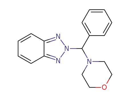 N-<α-(benzotriazol-2-yl)phenylmethyl>morpholine