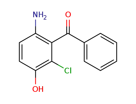 2-Amino-6-chlor-5-hydroxy-benzophenon