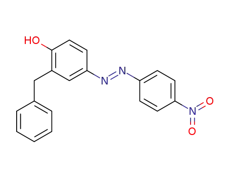 Molecular Structure of 111532-07-1 (2-Benzyl-4-(4-nitro-phenylazo)-phenol)