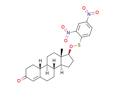17β-(2,4-dinitro-benzenesulfenyloxy)-estr-4-en-3-one
