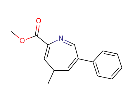 4-Methyl-6-phenyl-4H-azepine-2-carboxylic acid methyl ester