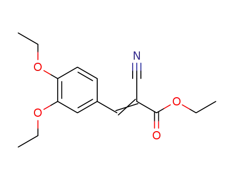 3-(3,4-Diethoxy-phenyl)-2-cyan-acrylsaeure-ethylester