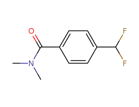 N,N-Dimethyl-p-difluormethyl-benzamid
