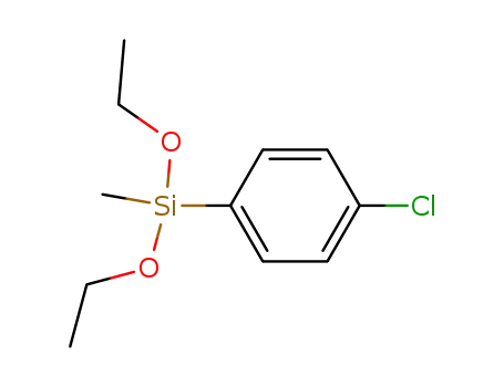 (4-chloro-phenyl)-diethoxy-methyl-silane
