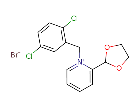 1-(2,5-dichloro-benzyl)-2-[1,3]dioxolan-2-yl-pyridinium; bromide