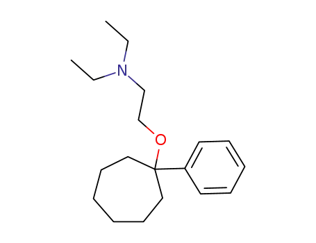 Diethyl-[2-(1-phenyl-cycloheptyloxy)-ethyl]-amine