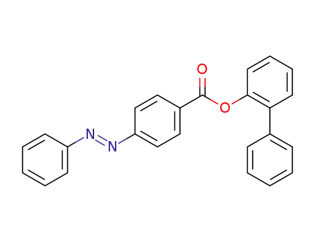 4-phenylazo-benzoic acid biphenyl-2-yl ester