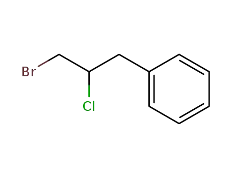 Molecular Structure of 106017-78-1 (Benzene, (3-bromo-2-chloropropyl)-)