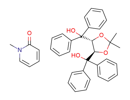 [(4R,5R)-5-(Hydroxy-diphenyl-methyl)-2,2-dimethyl-[1,3]dioxolan-4-yl]-diphenyl-methanol; compound with 1-methyl-1H-pyridin-2-one