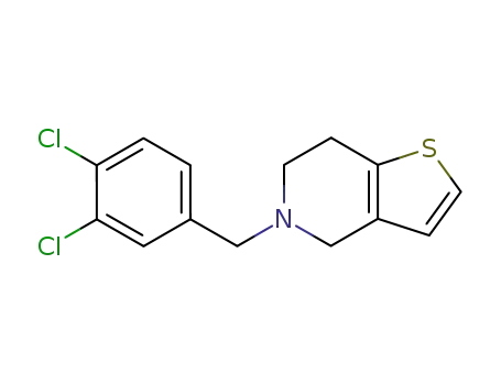 5-(3,4-dichloro-benzyl)-4,5,6,7-tetrahydro-thieno[3,2-<i>c</i>]pyridine