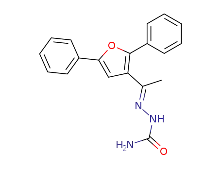 1-(2,5-diphenyl-[3]furyl)-ethanone semicarbazone