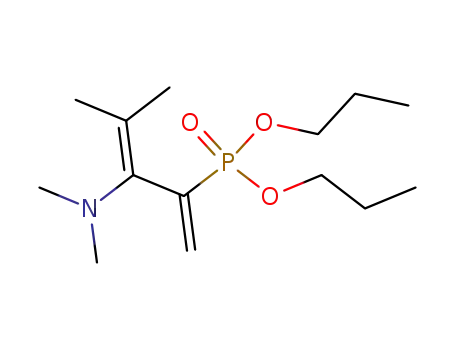 3-dimethylamino-4-methyl-1,3-pentadiene-2-phosphonic acid dipropyl ester