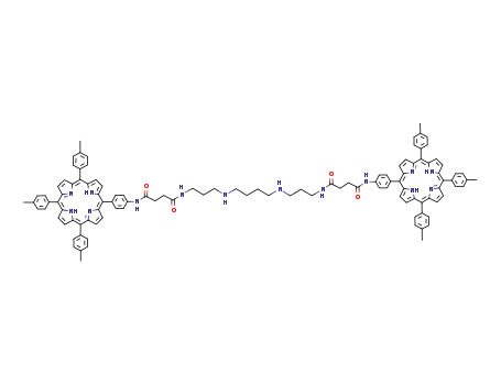 C<sub>112</sub>H<sub>104</sub>N<sub>14</sub>O<sub>4</sub>