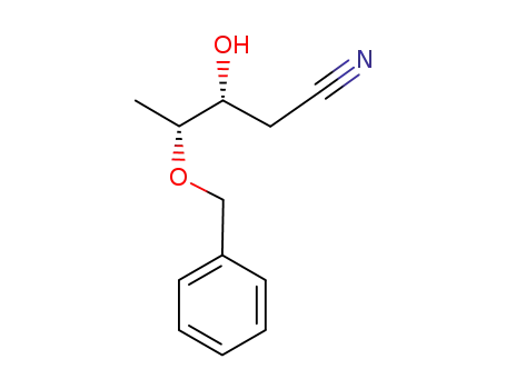 (3R,4R)-4-Benzyloxy-3-hydroxy-pentanenitrile