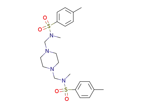 1,4-bis-{[methyl-(toluene-4-sulfonyl)-amino]-methyl}-piperazine