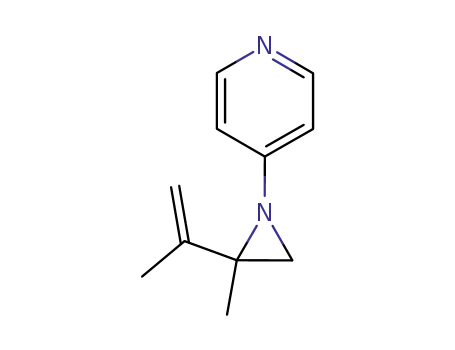4-(2-Isopropenyl-2-methyl-aziridin-1-yl)-pyridine