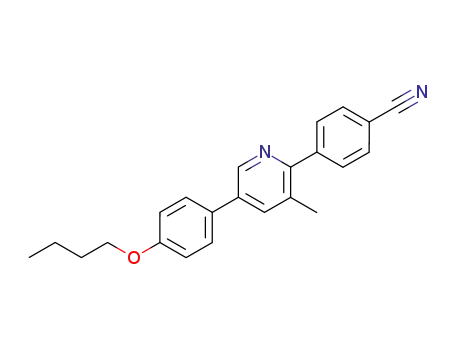 4-[5-(4-Butoxy-phenyl)-3-methyl-pyridin-2-yl]-benzonitrile