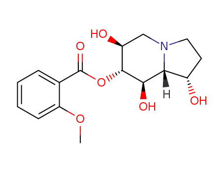 2-Methoxy-benzoic acid (1S,6S,7R,8R,8aR)-1,6,8-trihydroxy-octahydro-indolizin-7-yl ester
