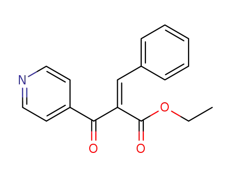 2-isonicotinoyl-3-phenyl-acrylic acid ethyl ester
