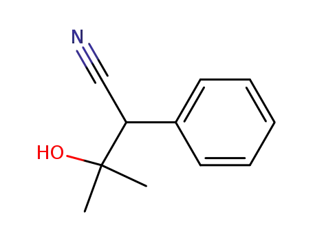 3-Hydroxy-3-methyl-2-phenyl-butyronitril