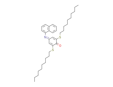 2,6-didecylthio-N-(1-naphthyl)-1,4-benzoquinone monoimine