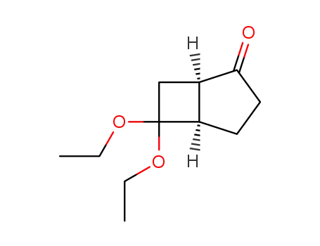 (1R,5R)-6,6-Diethoxy-bicyclo[3.2.0]heptan-2-one