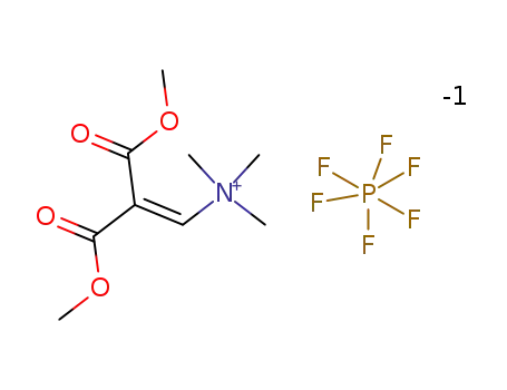 dimethyl 1-(trimethylammonio)ethene-2,2-dicarboxylate hexafluorophosphate