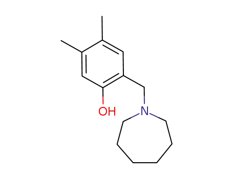 2-hexahydroazepin-1-ylmethyl-4,5-dimethyl-phenol