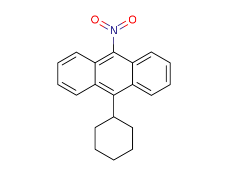 9-Cyclohexyl-10-nitro-anthracene