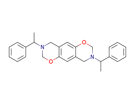 3,8-bis-(1-phenyl-ethyl)-2,3,4,7,8,9-hexahydro-benzo[1,2-<i>e</i>;4,5-<i>e</i>']bis[1,3]oxazine