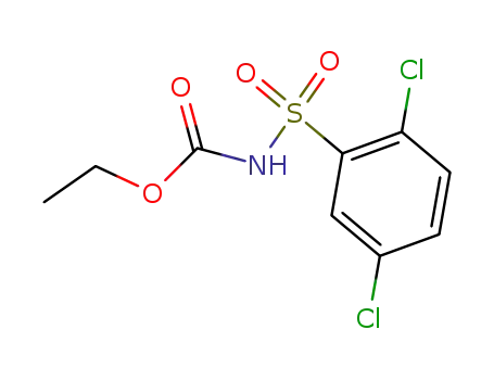 (2,5-dichloro-benzenesulfonyl)-carbamic acid ethyl ester
