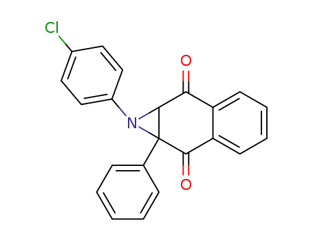 1-(4-Chloro-phenyl)-7a-phenyl-1a,7a-dihydro-1H-1-aza-cyclopropa[b]naphthalene-2,7-dione