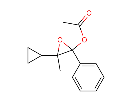 Acetic acid 3-cyclopropyl-3-methyl-2-phenyl-oxiranyl ester