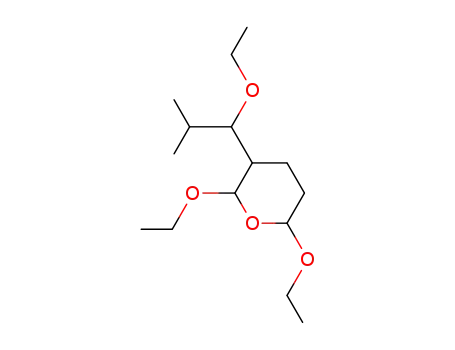 2,6-diethoxy-3-(α-ethoxy-isobutyl)-tetrahydro-pyran