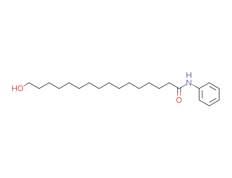 Molecular Structure of 61747-30-6 (Hexadecanamide, 16-hydroxy-N-phenyl-)