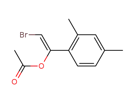 (Z)-1-Acetoxy-2-bromo-1-(2,4-dimethylphenyl)ethylene