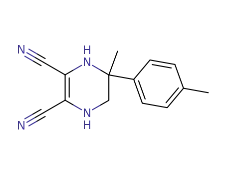 2,3-Pyrazinedicarbonitrile,
1,4,5,6-tetrahydro-5-methyl-5-(4-methylphenyl)-